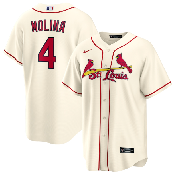 Saint Louis Cardinals Replica Cream Jersey