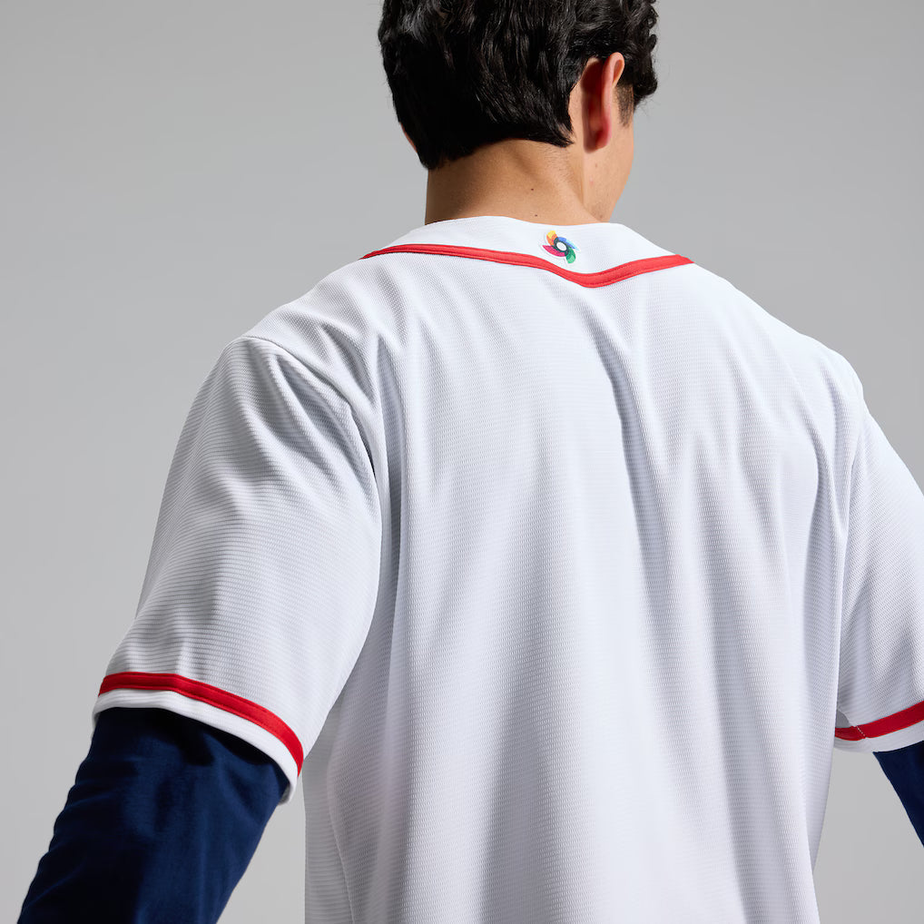 Great Britain White 2026 World Baseball Classic Home Stadium Jersey