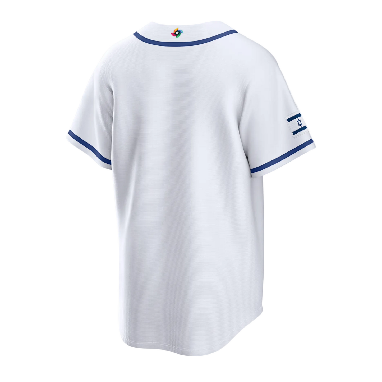Israel Baseball White 2026 World Baseball Classic Home Stadium Jersey