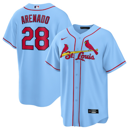 Saint Louis Cardinals Replica Blue Jersey