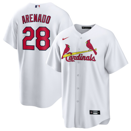 Saint Louis Cardinals Replica White Jersey