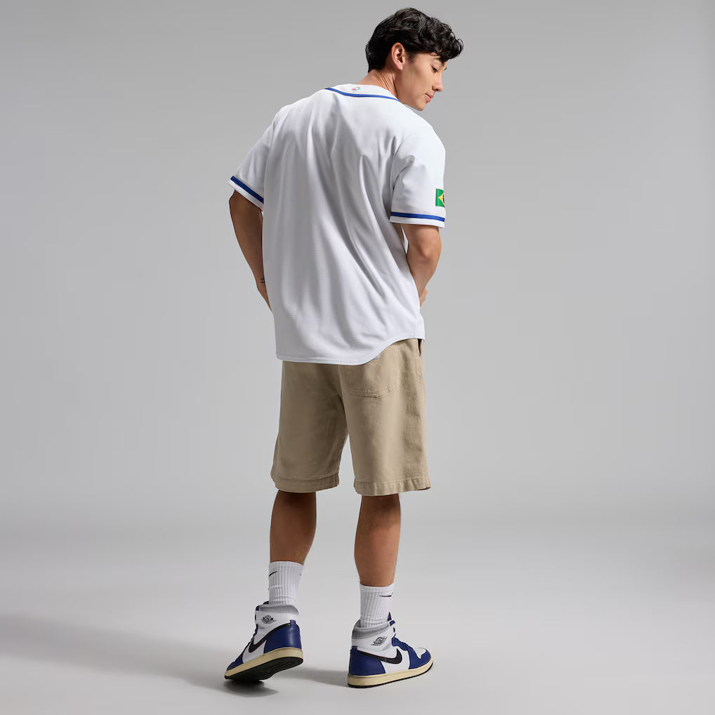Brazil Baseball White 2026 World Baseball Classic Home Stadium Jersey