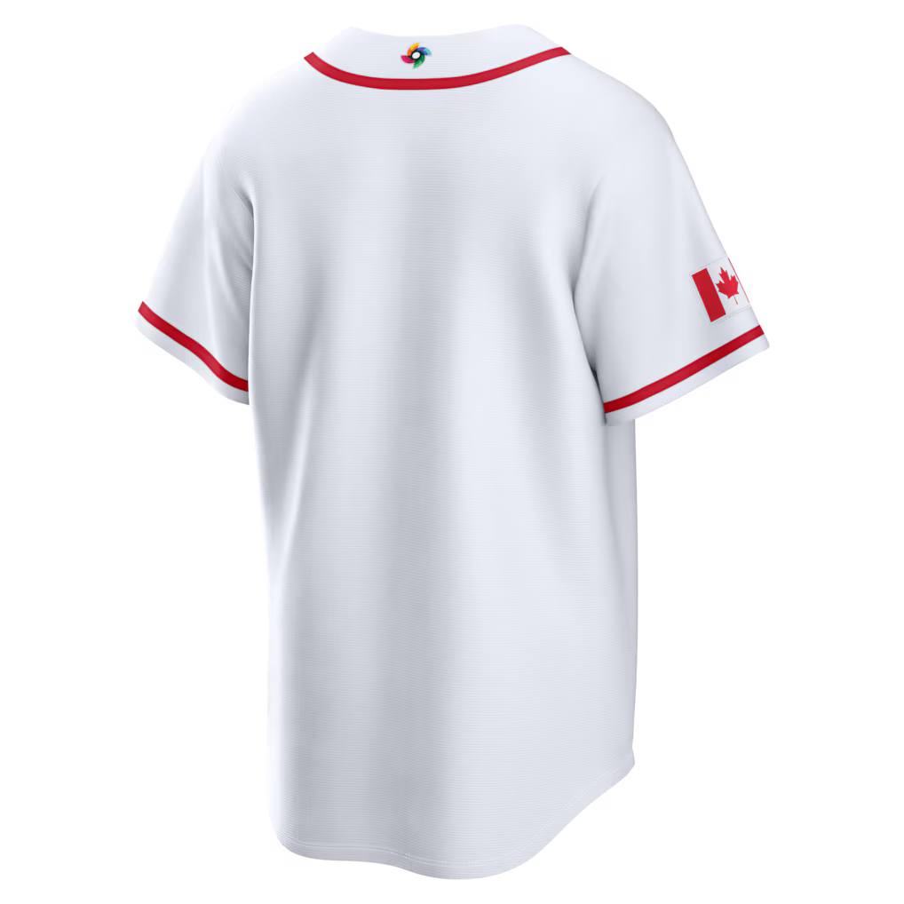 Canada Baseball White 2026 World Baseball Classic Home Stadium Jersey