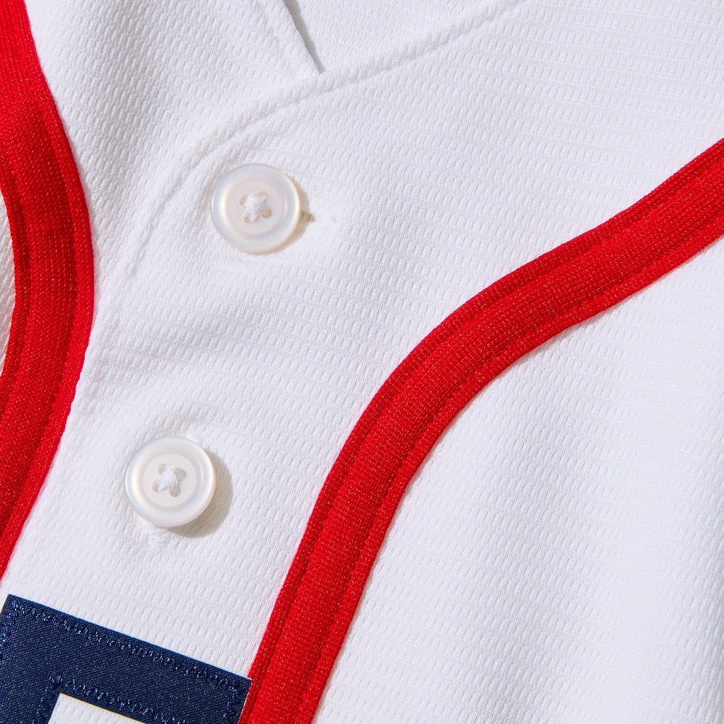 Great Britain White 2026 World Baseball Classic Home Stadium Jersey