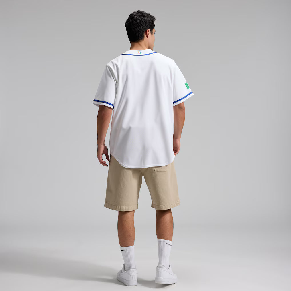 Italia Baseball White 2026 World Baseball Classic Home Stadium Jersey
