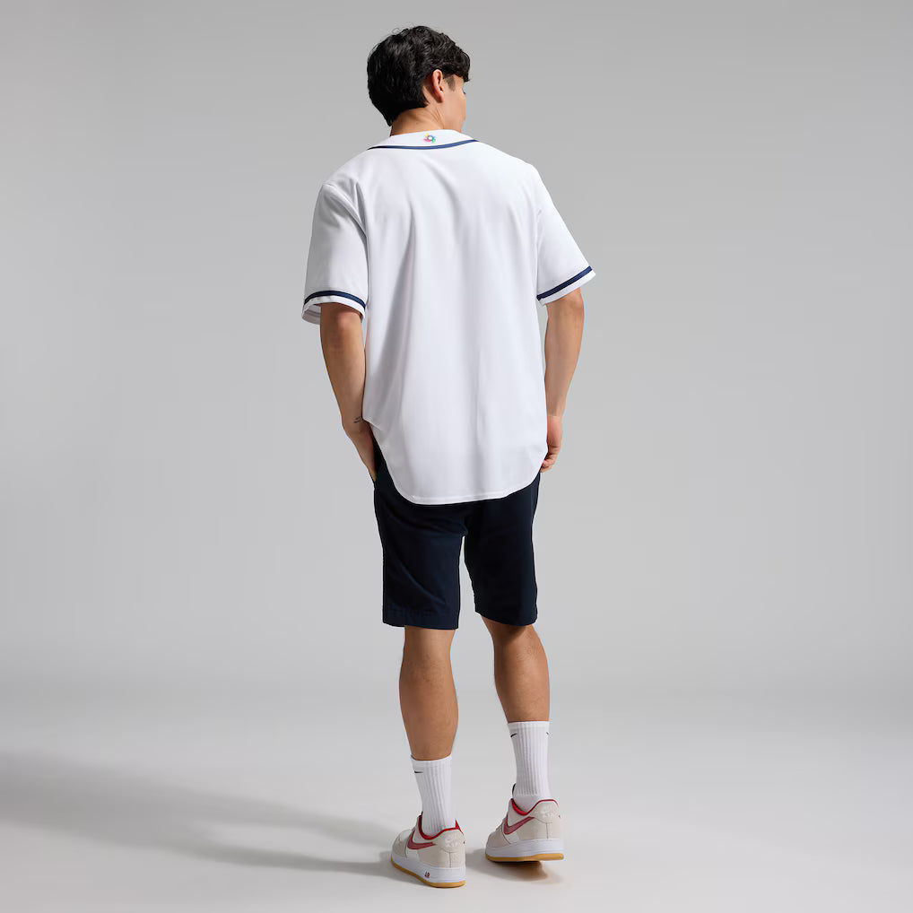 Korea Baseball White 2026 World Baseball Classic Home Stadium Jersey