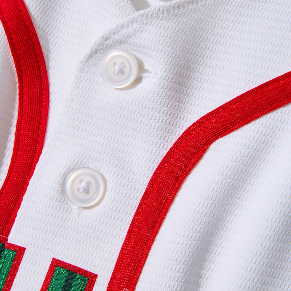Mexico White 2026 World Baseball Classic Home Stadium Jersey
